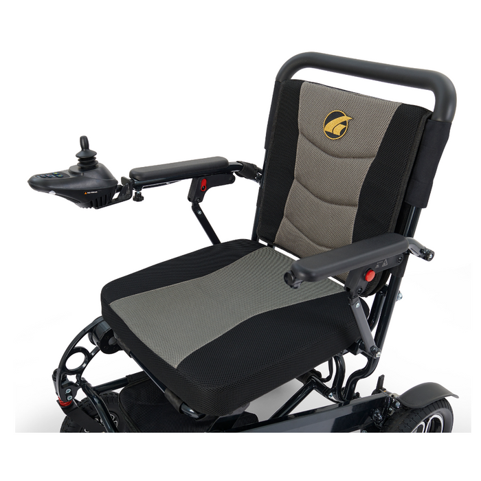 seat cushion of the Golden Tech Stride Folding Lightweight Powerchair