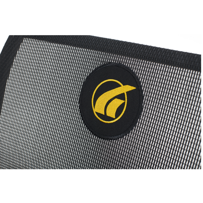 mesh backrest of the GP302 Golden Tech Carbon Fiber Cricket Power Wheelchair 