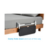 Nova Medical Folding Bed Safety Rail with Storage Pouch 6095