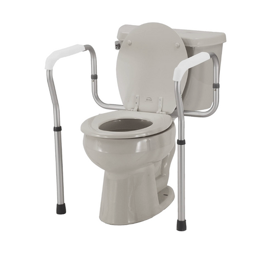 Nova Medical Toilet Safety Rails - Support Frame Over Toilet 8200 on a toilet