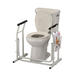 Nova Medical Toilet Safety Support Frame with side storage basket for magazines and books