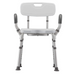 Nova Medical Shower & Bath Chair with Back & Arms & Hygienic Design front view