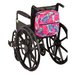 The English Garden design for the Nova Medical Mobility Storage Bag can also hang off of any wheelchair