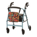 The BOHO Blossoms design for the Nova Medical Mobility Storage Bag fits on any rollator