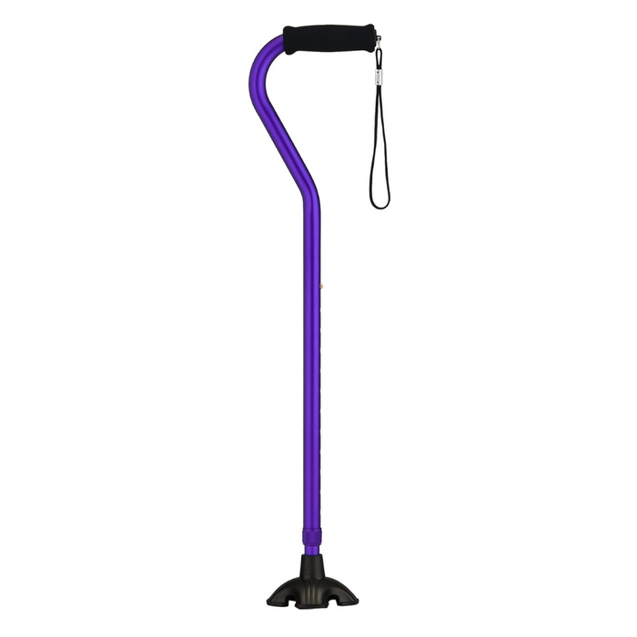 Nova Medical Stand Alone SugarCane with Quad Tip Purple