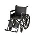 Nova Medical Folding Hammertone Wheelchair With Fixed Arms with elevating legrests