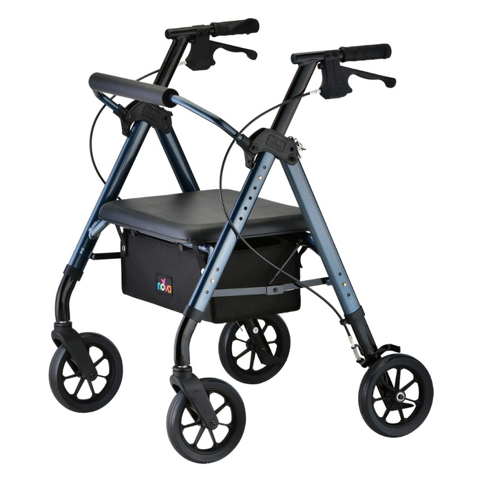 Nova Medical Star HD Bariatric Rollator Walker - Open Box