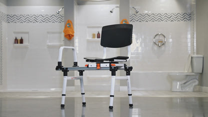 ShowerGlyde SG3 Sliding Transfer Bench with Swivel Seat