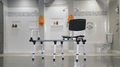 ShowerGlyde SG2 Sliding Transfer Bench for Tub & Toilet Transfers