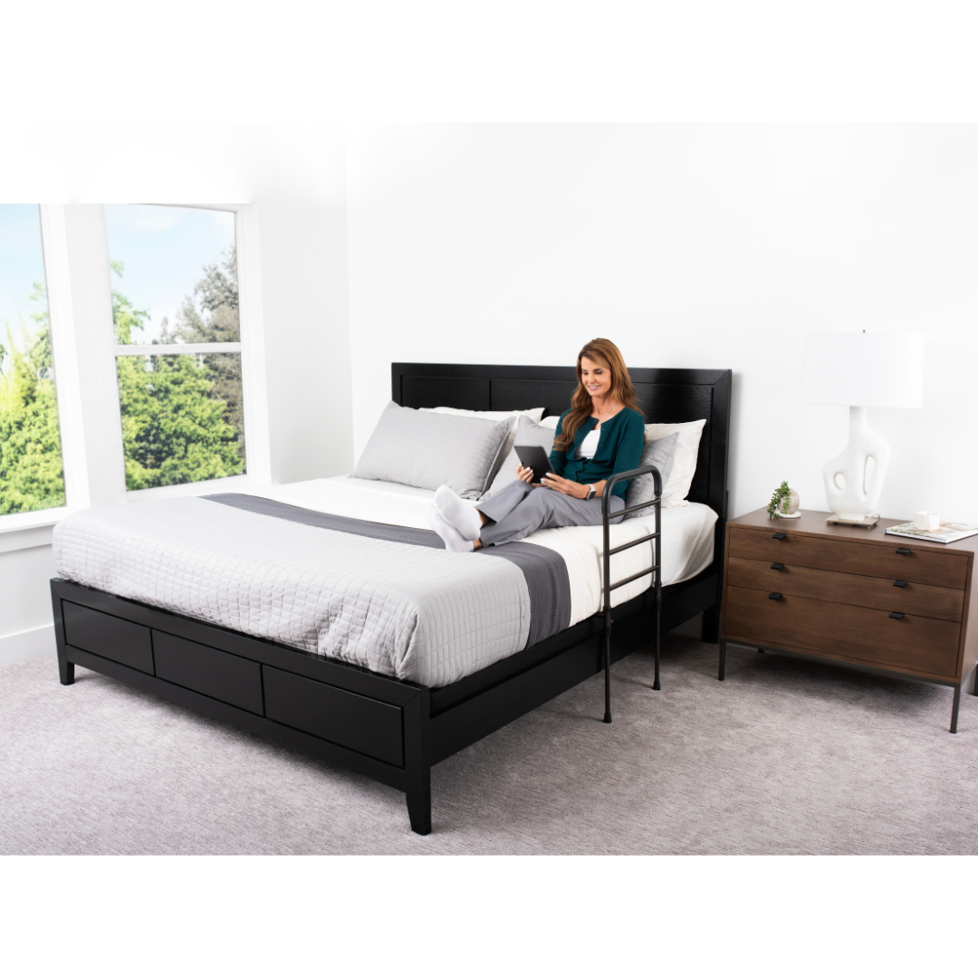 Stander Stable Rail - Bedside Standing Aid with Extendable Legs