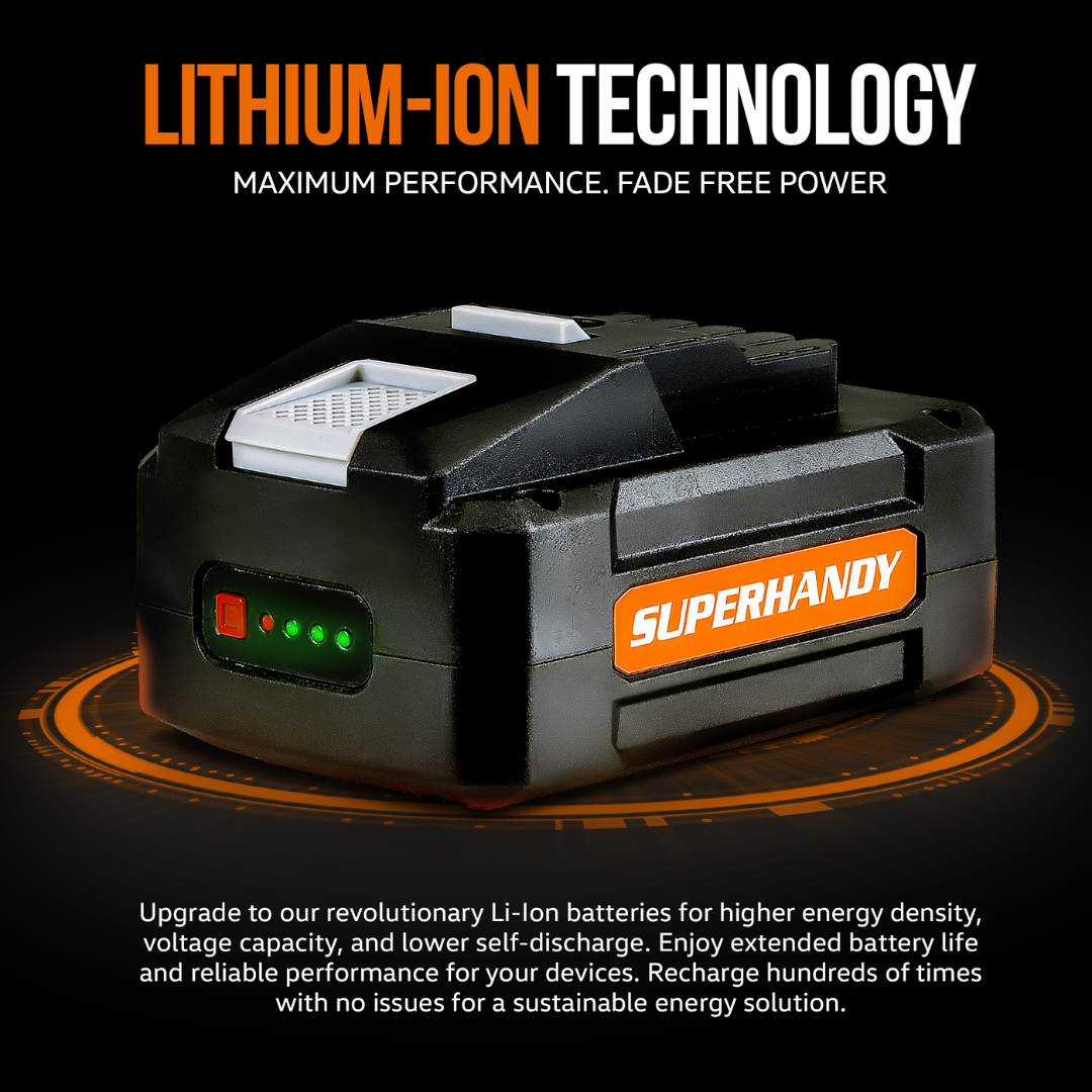 The SuperHandy 48V 2Ah Lithium Ion Battery GUO050 is perfect for maximum performance