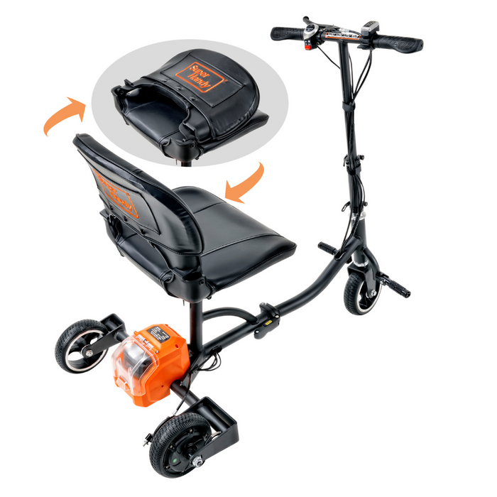 SuperHandy Passport Power Mobility 3-Wheel Scooter - Only 35 lbs