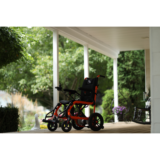 SuperHandy GoRide Ultralite Electric Wheelchair  - Only 39 lbs GUT155