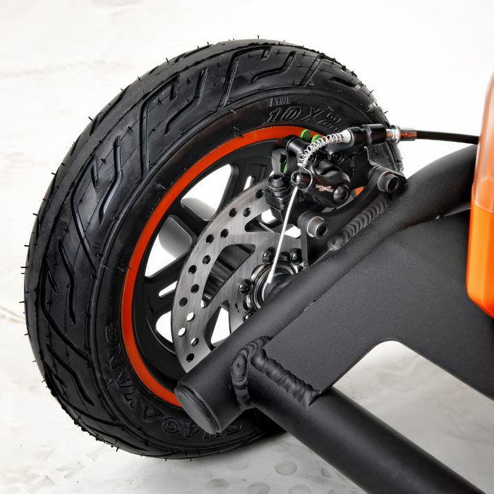 Tires on the SuperHandy Explorer Portable Power Mobility Scooter  GUT161