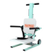 lowered position of the SuperHandy GoRise FC Bariatric Electric Floor to Chair Lift