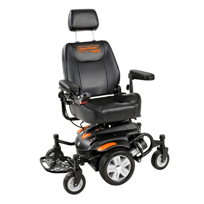 SuperHandy GoRide CRX Powerchair - Mid-Wheel Drive - 12.8 Mile Range