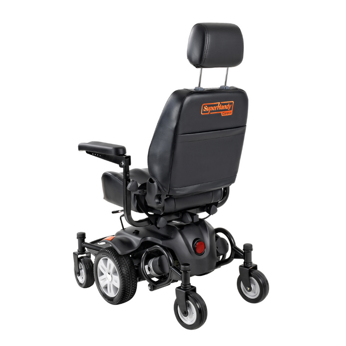 SuperHandy GoRide CRX Powerchair - Mid-Wheel Drive - 12.8 Mile Range