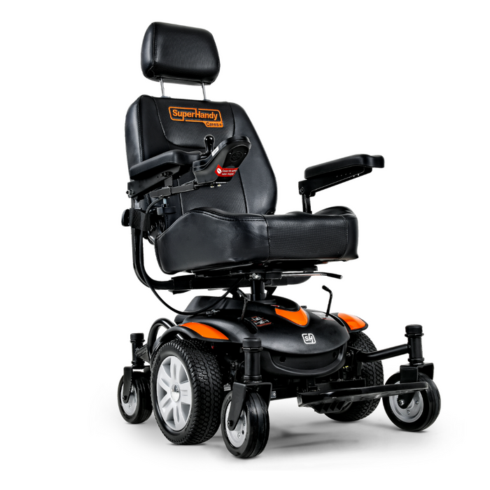 front view of the SuperHandy GoRide CRX Powerchair 