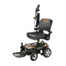 The arms on the SuperHandy GoRide CRZ Portable Powerchair GUT172 lift up and down to easily get in and out of the electric wheelchair